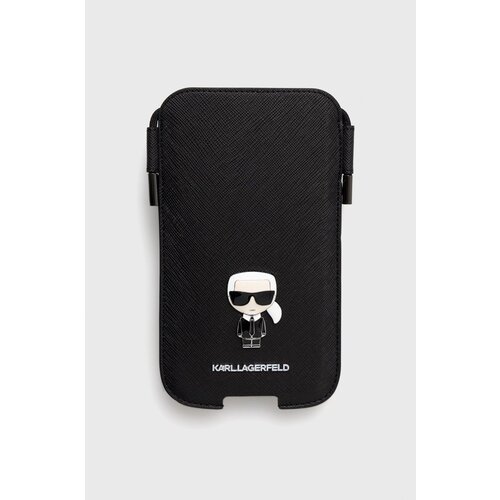 Karl Lagerfeld Ovitek za telefon Pokrowiec Na Telefon 6,1'' črna barva Cene