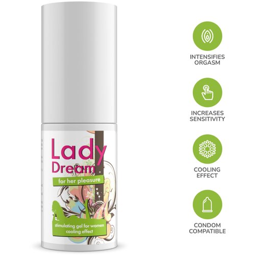  Lady Dream - vzburjajoči gel za ženske (30 ml) Slike