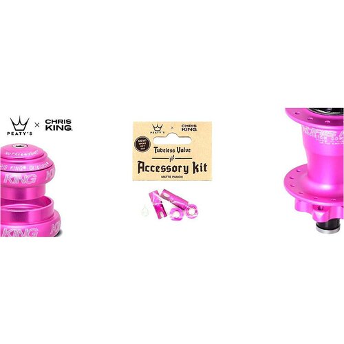 Peaty's Accessory Kit Tubeless Ventila 42Mm Pink Cijene