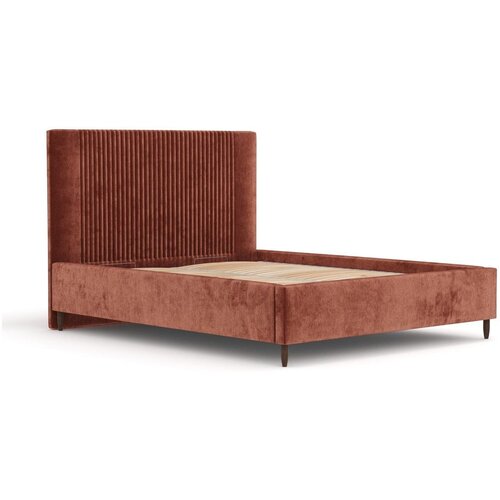 Maison de R&amp;ecirc;ve Ciglasti tapecirani bračni krevet s prostorom za odlaganje s podnicom 200x200 cm Etero &amp;ndash; Slike