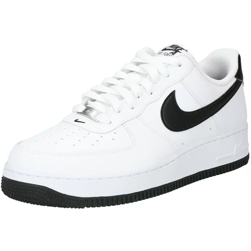 Nike Sportswear Niske tenisice 'AIR FORCE 1 '07' crna / bijela