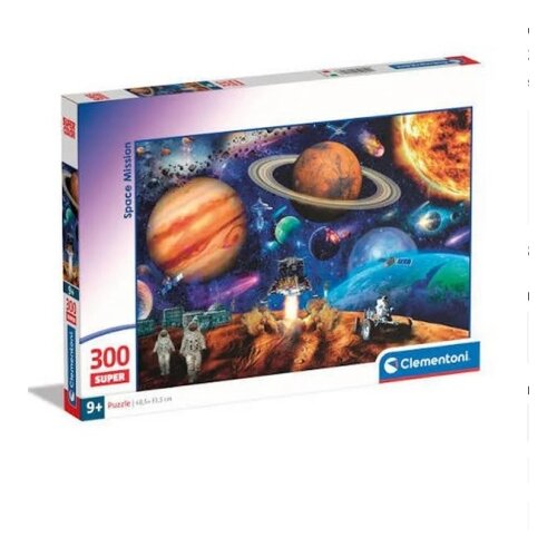 Clementoni puzzle svemirska misija 300 delova ( CL21724 ) Cene