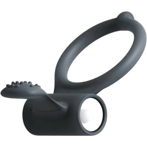 Dorcel Power Clit - vibrirajući prsten za penis (crni)