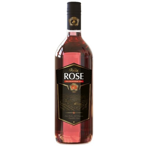 Rubin roze vino rose 1l Slike
