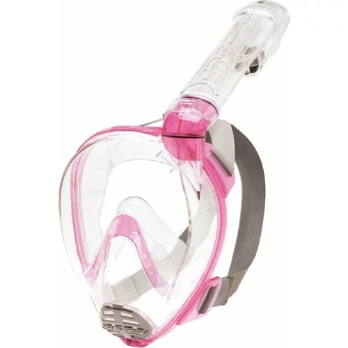 Cressi Baron Full Face Mask Clear/Pink M/L