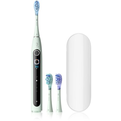 Oclean X Pro 20 Set sonična zobna ščetka + 2 nadomestni glavi s potovalnim etuijem Green Cene