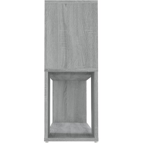  za knjige sivi hrast 100x24x63 cm konstruirano drvo Slike