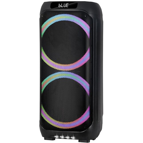 Ms Mobile zvučnik bluetooth NDR-1312 (dsp) 80W 2*12 inča sa dva mikrofona crni Slike