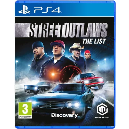 Playstation STREET OUTLAWS THE LIST PS4