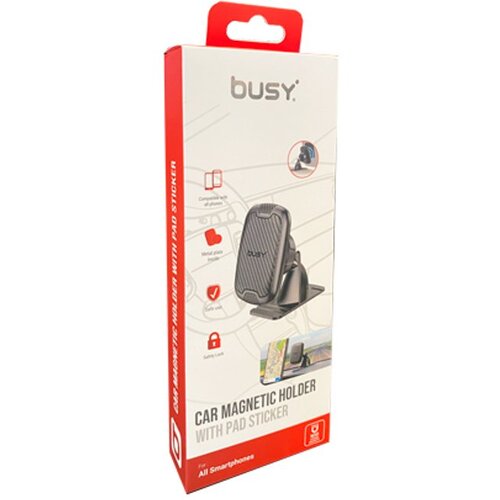 Busy Magnetni držač za telefon samoleplj. Slike