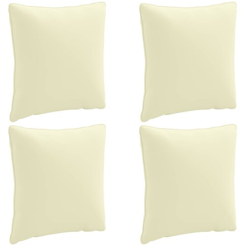  Jastučići za leđa (4 kom) PUTTEN 4 pcs 100% poliester Krem Cene