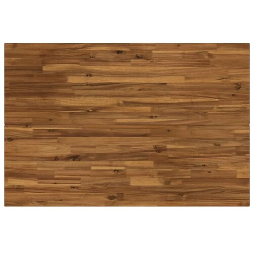  Kvadratni blagovaonski stol 120 x 80 x 75 cm - Prirodna i crna 120 x 80 x 75 cm Četvrtasto Slike