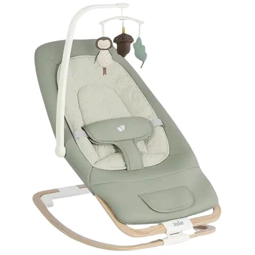 Joie ležaljka za bebe Dreamer Wood Mist, 0-9 kg Slike