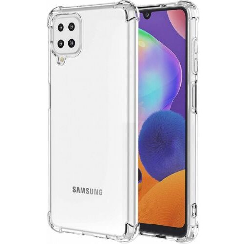 Nillkin silikonski ovitek antishock za samsung galaxy A12 A125 - prozoren Slike
