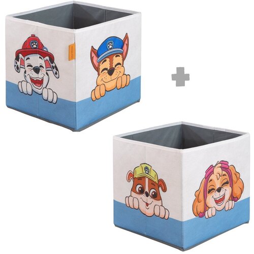 Roba Tekstilni organizatori za dječje igračke u setu 2 kom 27x27x27 cm Paw Patrol – Cijene
