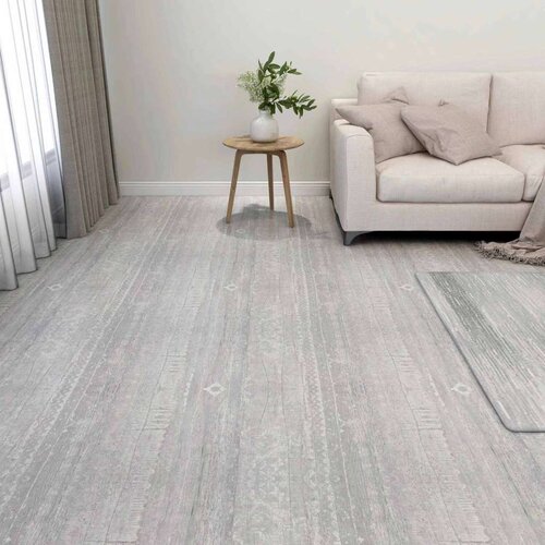  Podne daske 55 pcs Sivi 5 11 m&sup2; PVC - Svijetlosiva i bijela Cijene