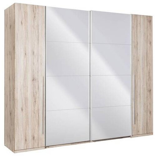 Modern Living Garderobna Omara Match 2, Barva Hrasta, 270 Cm Cene