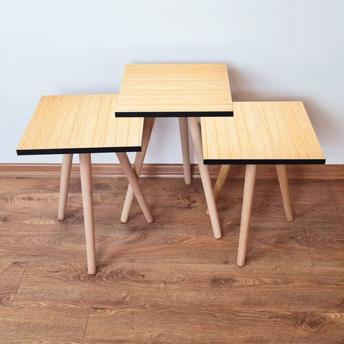 Hanah home set stolića za kafu 3Shp118, 3 dijela, &scaron;areni Cijene