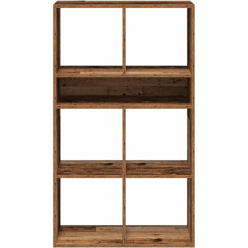 za knjige boja drva 66x31x112 cm konstruirano drvo Slike