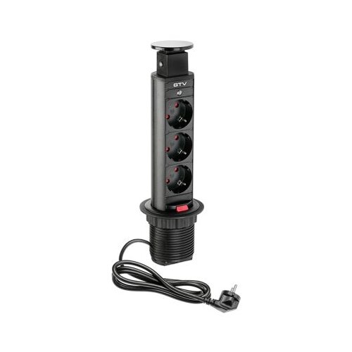 Gtv Submersible socket 3x220V &Oslash;60mm, black Cijene
