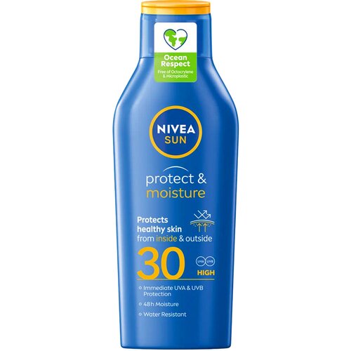 Nivea protect &amp;amp; moisture losion za za&amp;scaron;titu od sunca SPF30 400ml Slike