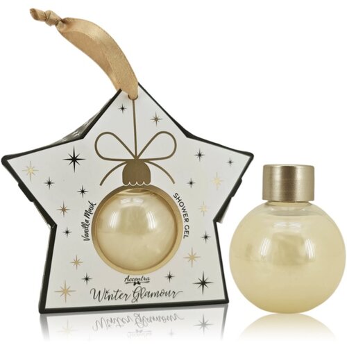 Accentra Winter Glamour Shower Gel gel za prhanje z vonjem Vanilla and Musk 60 ml Slike