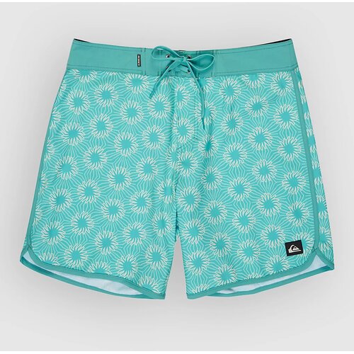 Quiksilver Surfsilk Scallop 18 Boardshorts aqua ocean mayhem Slike