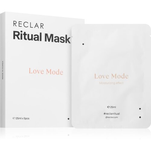 RECLAR Ritual Mask Love Mode Sheet maska za lice za jednokratnu upotrebu za sve tipove kože 5 kom Cijene