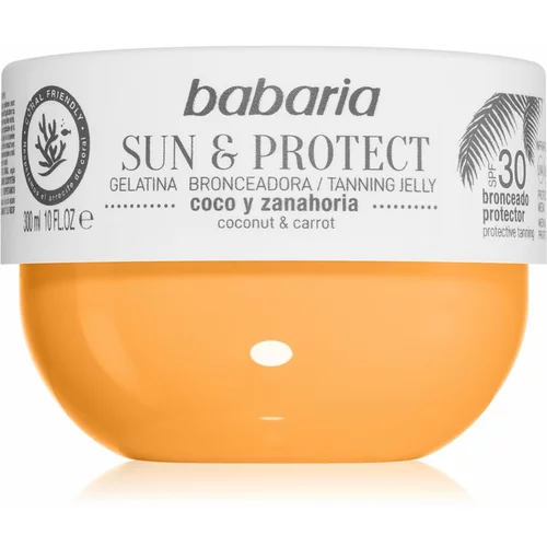 Babaria Tanning Jelly Sun & Protect zaščitni gel SPF 30 300 ml