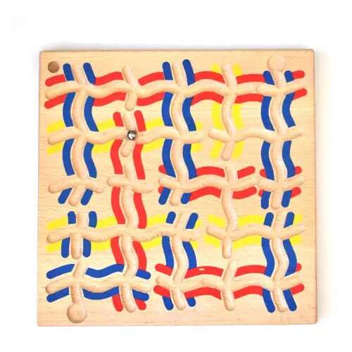 Mađarski proizvođač Drveni labirint sa kuglicom 25x25cm Cene