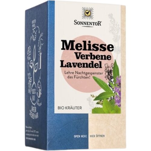 Sonnentor Bio zeliščni čaj - melisa-verbena-sivka - 18 Čajnih vrečk Cene