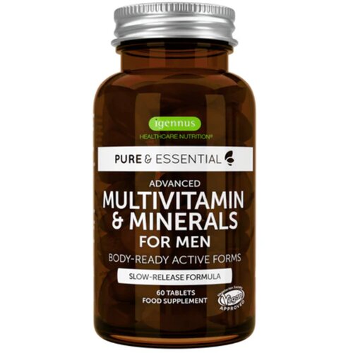 Pure Essential Advanced Multivitamin & Minerals for Men - 60 tabl. Cene