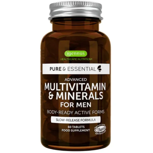 Pure Essential Advanced Multivitamin & Minerals for Men - 60 tabl.