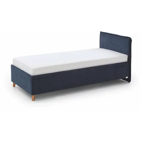 Meise Möbel Temno modra otroška postelja s prostorom za shranjevanje 90x200 cm Fun –