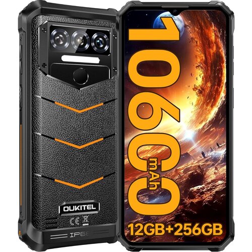 Oukitel WP38 12/256GB, oranžna pametni robustni telefon, (21249916) Slike