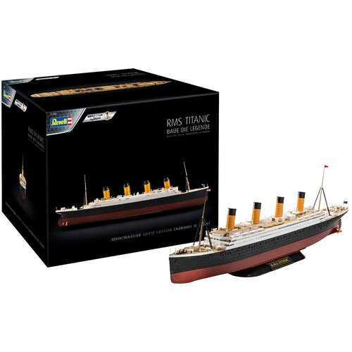 Revell Advent Calendar RMS Titanic, easy-click system, (21312569) Cene