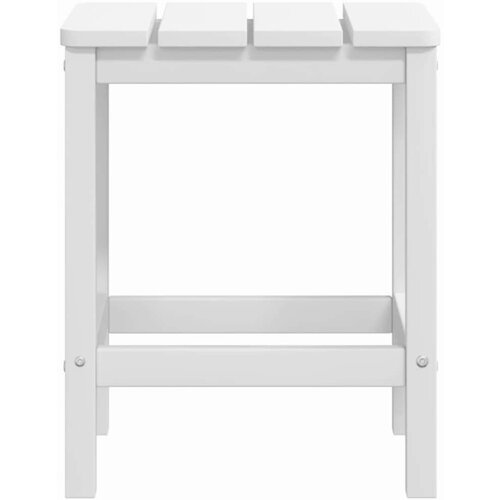 VidaXL vrtni stol adirondack bijeli 38 x 38 x 46 cm hdpe Slike