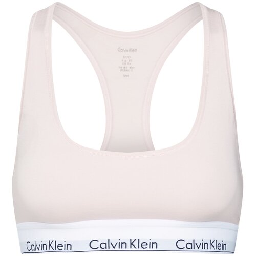 Calvin Klein Nedrček nude / črna / bela Cene