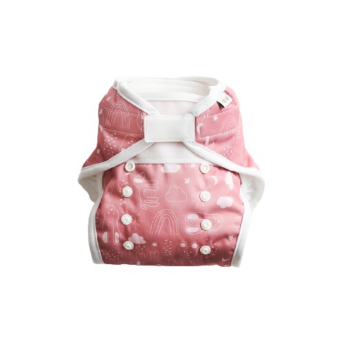 Vimse one size navlake za pelene + umetci - Rusty Pink Teddy Cijene