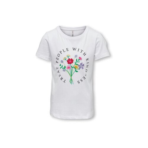 Kids Only Majica 15286501 Bela Regular Fit Slike