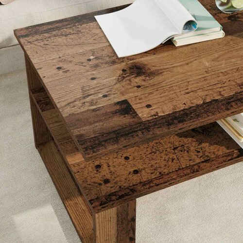  Stolić za kavu Staro drvo 90 x 50 x 40 cm Konstruirano drvo Slike