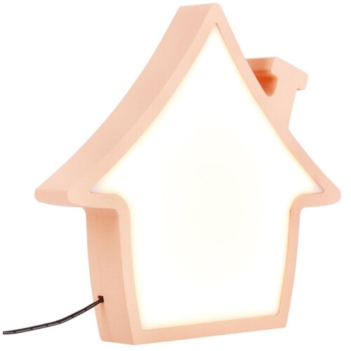  LED Dečija stona lampa HOUSE LED/10W/230V ružičasta Slike