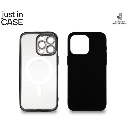  Just in case maska mag mix 2u1 za iphone 15 pro max/ crna Slike
