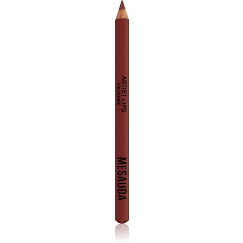 MESAUDA Artist Lips olovka za konturiranje usana nijansa 106 Lychee 1,14 g