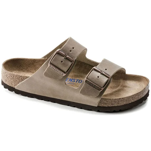 Birkenstock Arizona Soft Footbed Oiled Nubuck Leather Narrow Fit