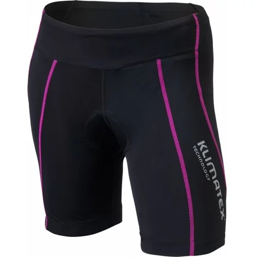 Klimatex RIBE Ženske biciklističke kratke hlače, crna, veličina