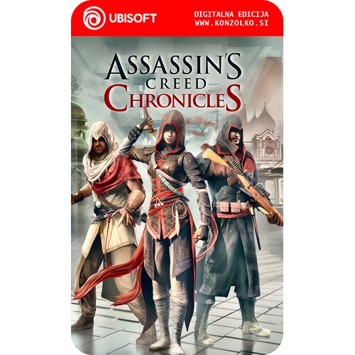  Assassins Creed Chronicles Trilogy Pack - Ubisoft Connect koda brez &scaron;katlice (WINDOWS PC) Cene