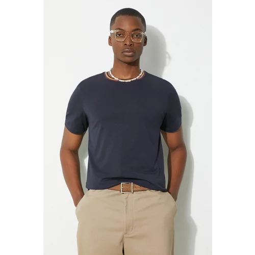 Paul Smith Pamučna majica za muškarce, boja: tamno plava, bez uzorka, M1R-697PS-H00084