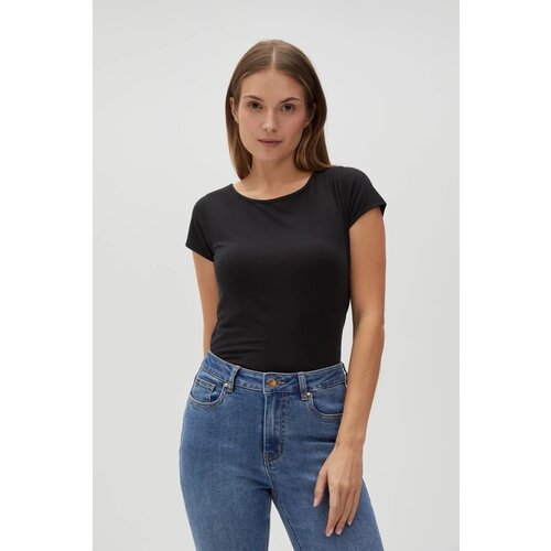Marisse Women's T-Shirt L-Ts-4622 Black Cene