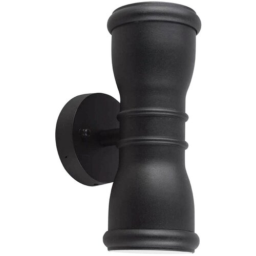 Elstead Lighting Elstead Malvern Zunanja stenska svetilka z 2 lučema, črna, IP44, GU10, (22099987) Cene